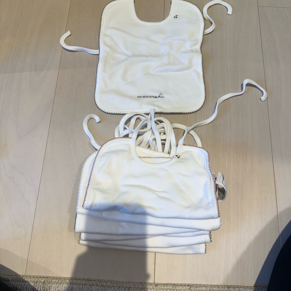 Bonpoint Baby bib days of the week Set